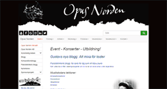 Desktop Screenshot of opusnorden.com