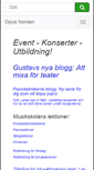 Mobile Screenshot of opusnorden.com